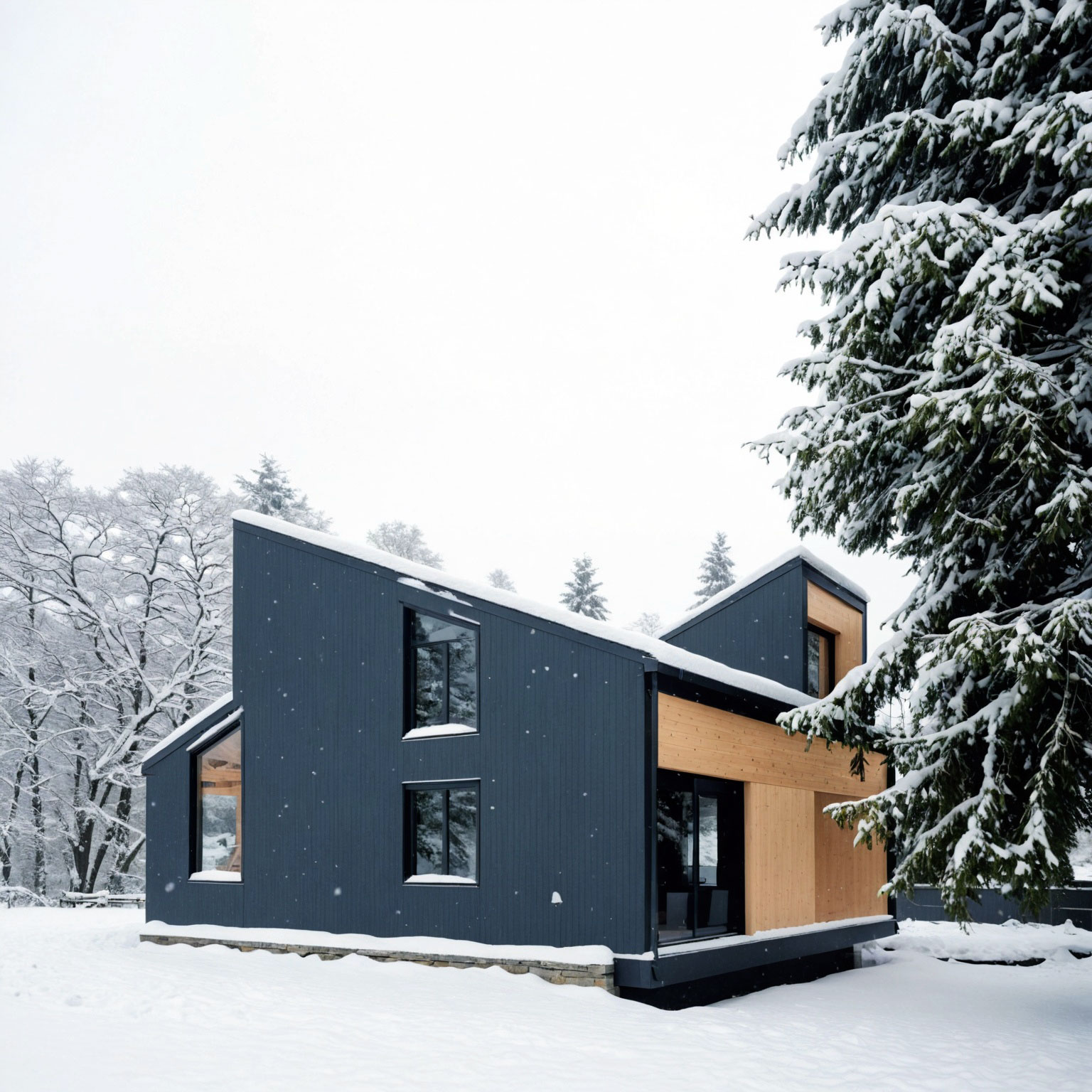 Casa dintre copaci
