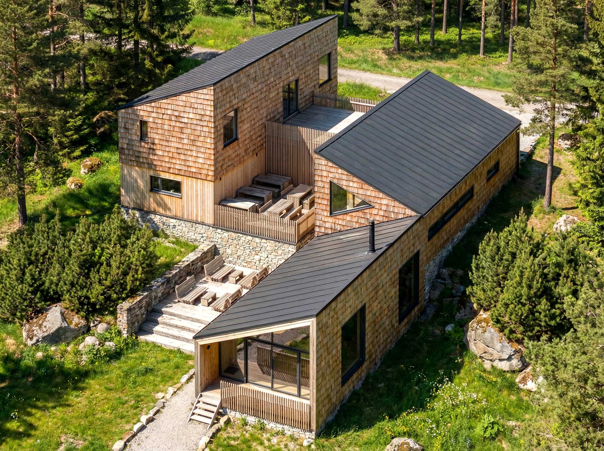 Cabana dintre pini